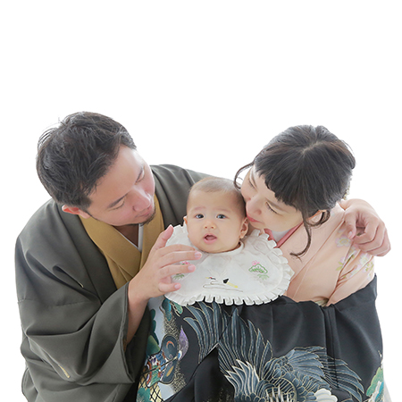 お宮参り・百日記念・初節句 | 町田市の写真館 スタジオ凛